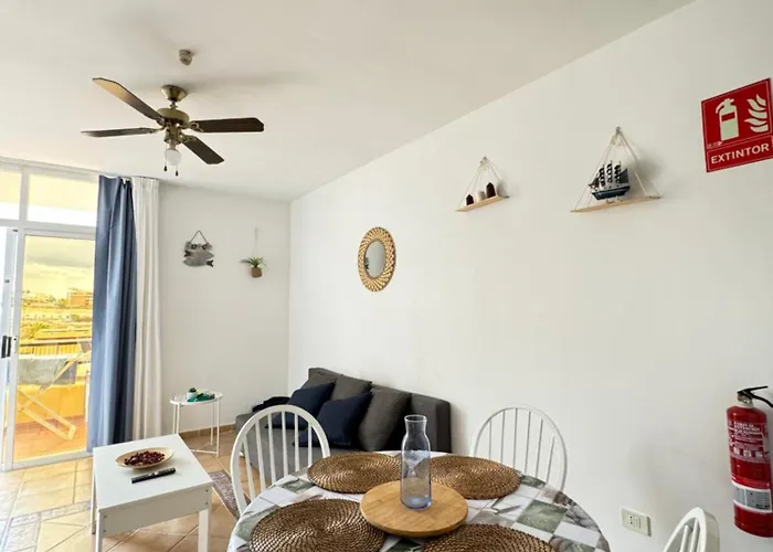 Acogedor Con Vistas Al Mar Appartement